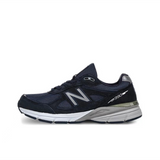 New Balance 990v4 Navy Running-Style Sneakers