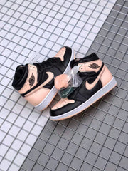 Air Jordan 1 High OG Crimson Tint Sneakers Black Pink