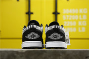 Jordan Air Jordan 1 Mid Zebra Print Sneakers Black White