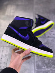 Nike Air Jordan 1 Zoom Air CMFT Lemon Venom Plum Purple