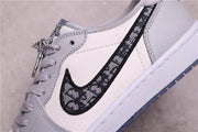 Jordan Dior x Air Jordan 1 Low Grey White Black CN8608-002
