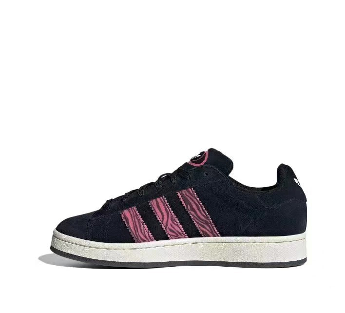 Adidas Superstar Black and Pink Sneakers IG2389