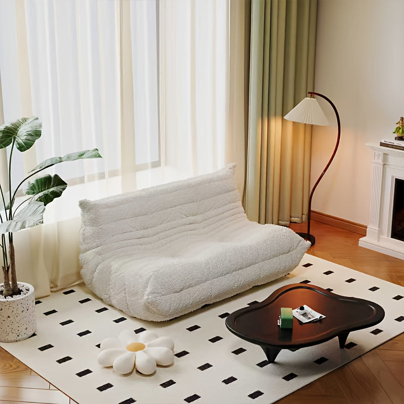 Bean Bag Chair, Family Corner Chair, Sofa, Fireplace Chair, Lazy Sofa, Compressed Sponge Sofa, Floor Single Leisure Chair, Sofa Bed, Suitable For Various Occasions In Hall, Office, Bedroom, Apartment