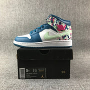 Air Jordan 1 Mid Hawaii Multicolor High-Top Sneakers