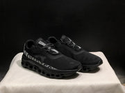On Cloud X Sneakers in Black and Silver