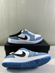 Jordan Air Jordan 1 Mule Low Blue White Black FJ1214-400