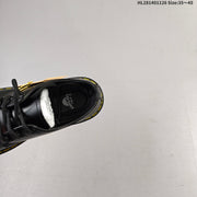 Dr. Martens 1460 Smooth Black Platform Lace-Up Shoes