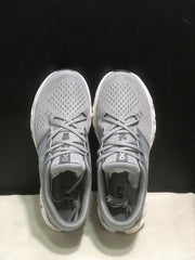 On Cloud X 4 Sneakers in Alloy and Ivory