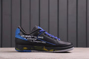 Jordan 2 Low x Off-White Black Blue Sneakers DM7866-14