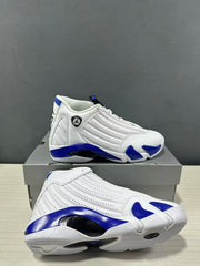Jordan Air Jordan 14 Hyper Royal White Blue 487471-104