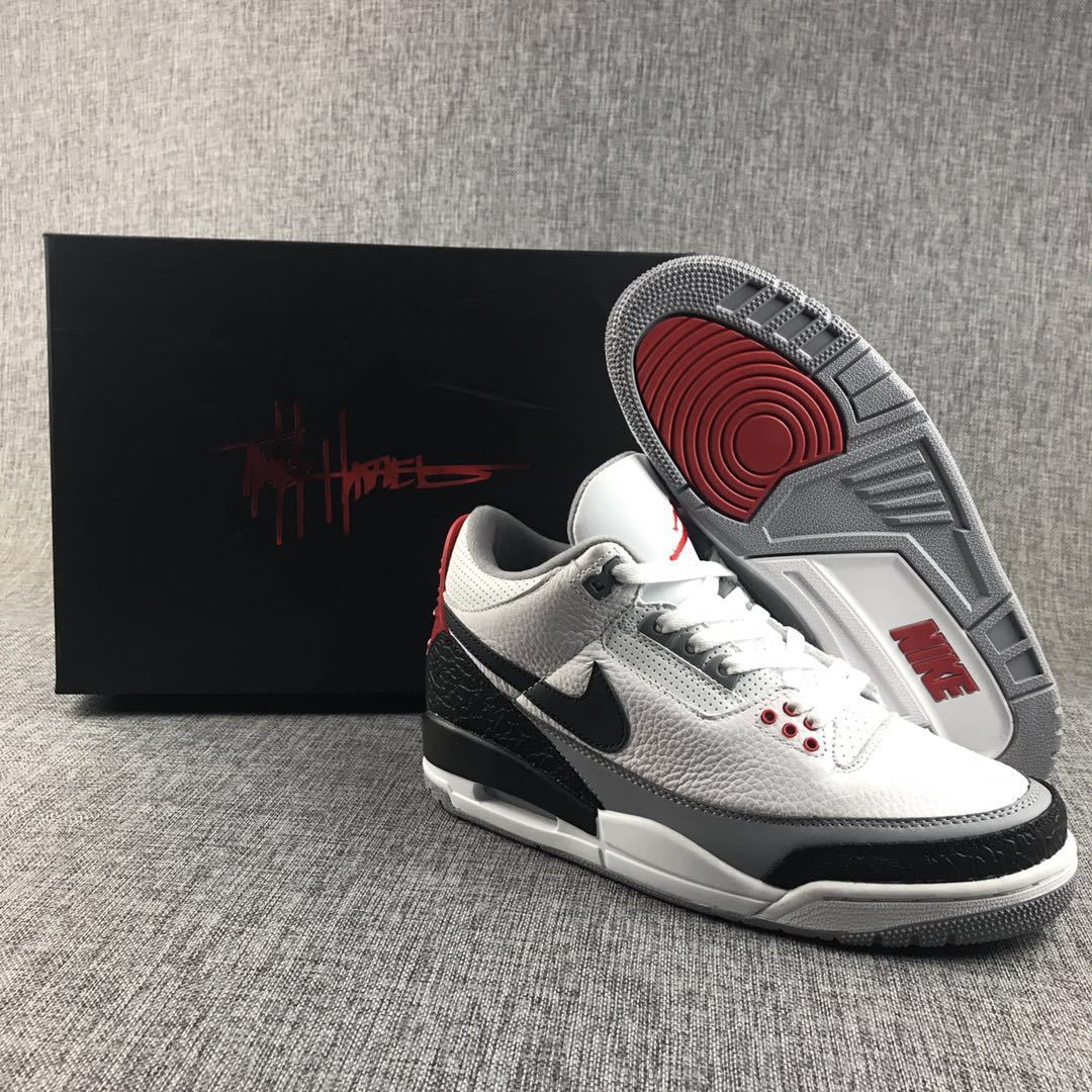 Jordan Air Jordan 3 White Cement Sneakers AQ3835-160