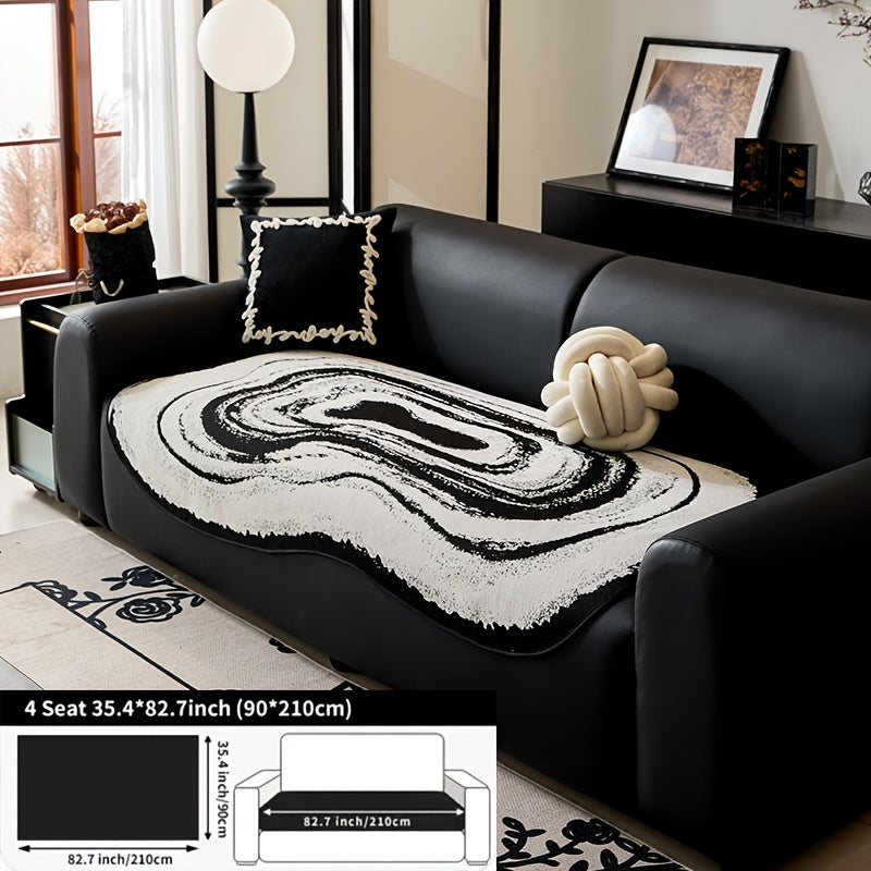 Luxury Spiral Sofa Cushion | Versatile, Easy-to-Clean Polyester Cover, Suitable for Various Sofa Types, Protects from Pet Scratches and Drawings