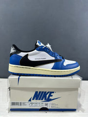 Jordan 1 Low Travis Scott Fragment Blue White DM7866-141