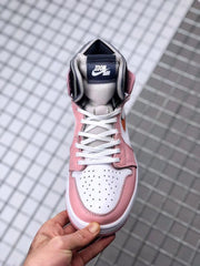 Jordan 1 High Zoom CMFT Pink White Orange Sneakers CT0979-601