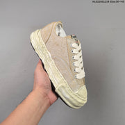 Maison Mihara Yasuhiro Original Sole Low Sneakers, Beige