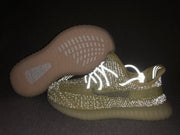 Yeezy 350 V2 Kids Sneakers in Yellow and Olive