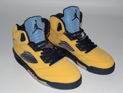 Jordan Spizike Black Yellow High-Top Sneakers CQ9541-704