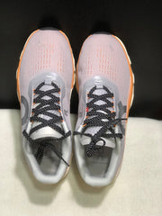 On Cloudmonster 2 Running Shoes, Gray and Peach