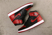 Air Jordan 1 High Banned Black Red 555088-001