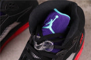 Jordan Air Jordan 5 Top 3 Sneakers Black Red Purple
