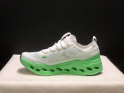 On Cloudsurfer Max White Green Running Shoes