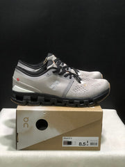On Cloud X 4 Sneakers in Fog and Black