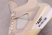 Jordan Air Jordan 4 Off-White Sail Sneakers CV9388-100