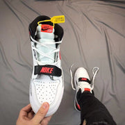 Jordan Legacy 312 Basketball Shoes White Black Red