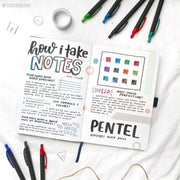 Pentel EnerGel Kuro Color Shades Collector's Bundle Series 1 - Set of 5