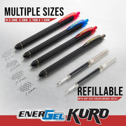 Pentel EnerGel Kuro Color Shades Collector's Bundle Series 1 - Set of 5