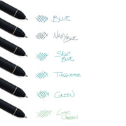 Pentel EnerGel Kuro Shades Packs, Liquid Gel Pen, 0.7mm, Assorted Ink