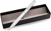 Pentel EnerGel Style Gel Pen, (0.7mm) Medium Line, Assorted Barrels, Black Ink, Gift Box
