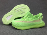Adidas Yeezy Boost 350 V2 Kids Sneakers in Glow Green