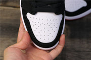 Jordan Air Jordan 1 Low Black Toe Sneakers 553558-116
