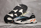 Adidas 700 Men’s Sneakers in Gray, Black and Orange