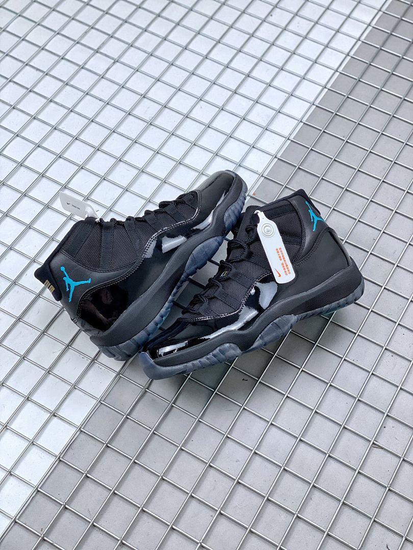 Jordan Air Jordan 11 Retro Gamma Black Sneakers 378037-006
