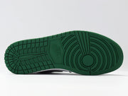 Jordan Air Jordan 1 Low White and Green Sneakers 553558-301