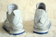 Jordan Air Jordan 4 Laser 5LAB4 White and Blue Sneakers