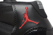 Air Jordan 11 Retro High Black Red Basketball Sneakers