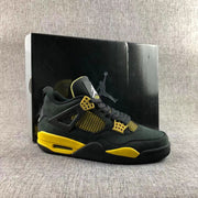 Jordan Air Jordan 4 Thunder Black Yellow Sneakers