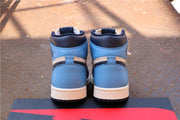 Air Jordan 1 Retro High OG Blue and White Sneakers