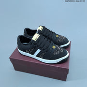 Gucci Screener Distressed Low-Top Sneakers