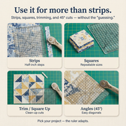 Kelori SlotMaster Precision Quilting Ruler