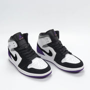 Jordan Air Jordan 1 High Sneakers Black White Purple 852542-105