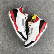 Air Jordan 3 Fire Red Men's Sneakers