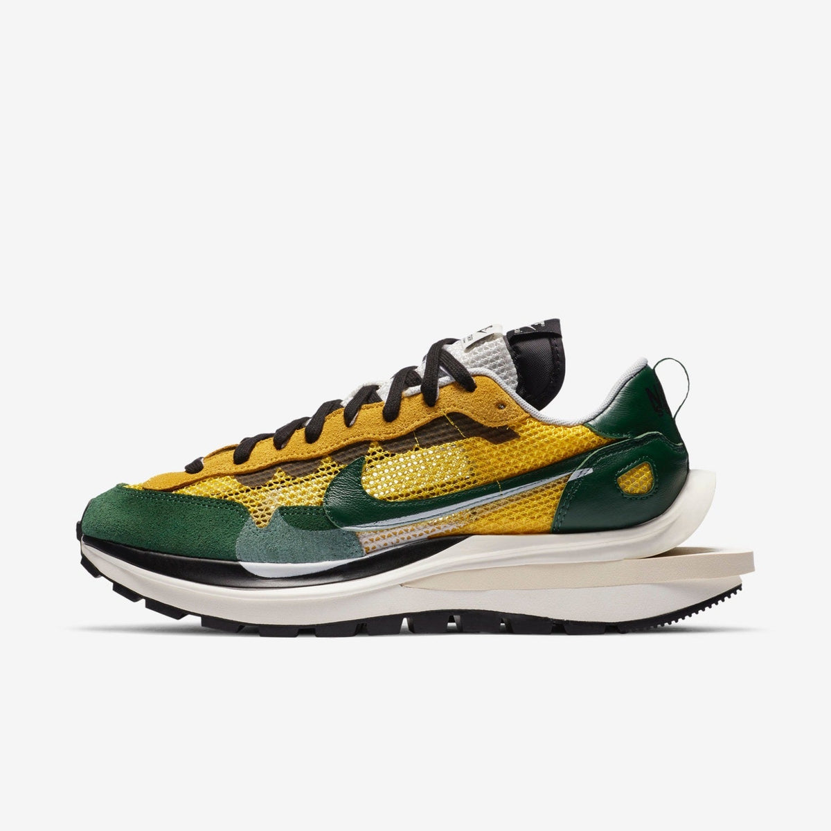 Nike sacai VaporWaffle Sneakers Yellow Green CV1363-700