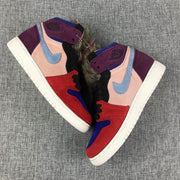 Air Jordan 1 High OG Christmas Red Multicolor Sneakers