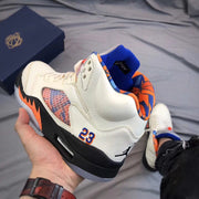 Jordan Air Jordan 5 International Flight White Orange Blue Sneakers