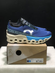 On Cloudmonster 2 Running Shoes in Blue