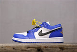 Nike Air Jordan 1 Low Blue White Black 553558-401